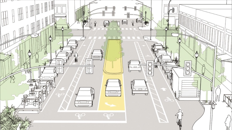 North Main Road Diet
